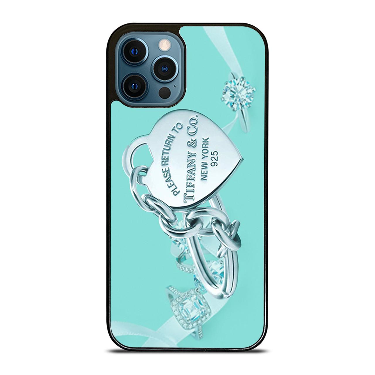 TIFFANY AND CO EMBLEM iPhone 12 Pro Max Case Cover